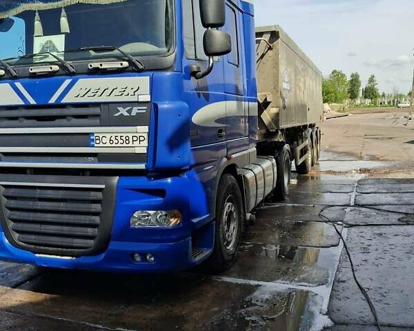Синий Даф XF 105, объемом двигателя 12.9 л и пробегом 1 тыс. км за 23777 $, фото 1 на Automoto.ua