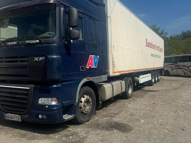 Синий Даф XF 105, объемом двигателя 12.9 л и пробегом 1 тыс. км за 9850 $, фото 1 на Automoto.ua
