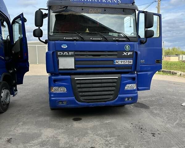 Синий Даф XF 105, объемом двигателя 12.9 л и пробегом 2 тыс. км за 9900 $, фото 1 на Automoto.ua