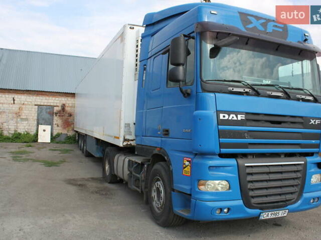 Синій Даф XF 105, об'ємом двигуна 12.9 л та пробігом 990 тис. км за 23000 $, фото 1 на Automoto.ua