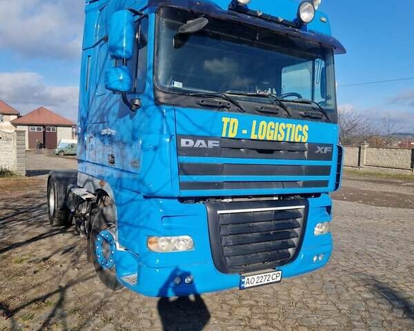 Синий Даф XF 105, объемом двигателя 12.9 л и пробегом 22 тыс. км за 12700 $, фото 1 на Automoto.ua