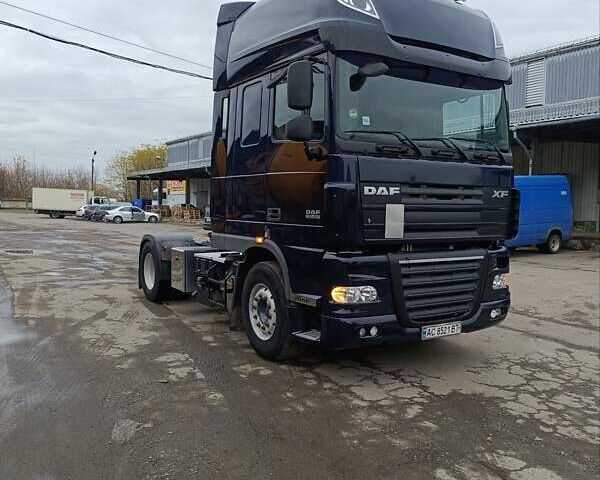 Синий Даф XF 105, объемом двигателя 12.9 л и пробегом 1 тыс. км за 13800 $, фото 1 на Automoto.ua