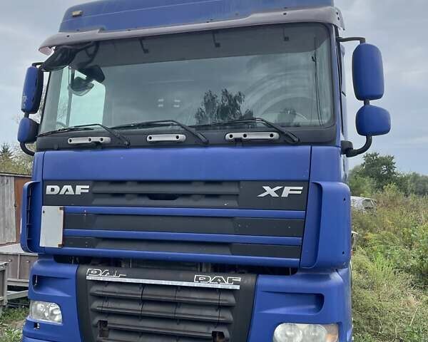Синий Даф XF 105, объемом двигателя 12.9 л и пробегом 1 тыс. км за 8800 $, фото 1 на Automoto.ua