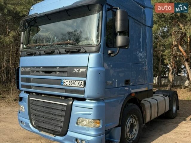 Синий Даф XF 105, объемом двигателя 12.9 л и пробегом 1 тыс. км за 14499 $, фото 1 на Automoto.ua
