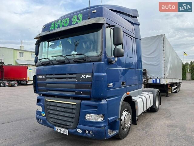 Синий Даф XF 105, объемом двигателя 12.9 л и пробегом 1 тыс. км за 11800 $, фото 1 на Automoto.ua