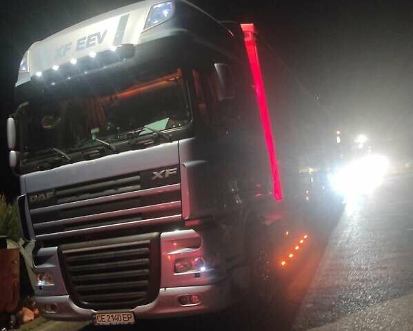 Синий Даф XF 105, объемом двигателя 12.9 л и пробегом 1 тыс. км за 16000 $, фото 1 на Automoto.ua