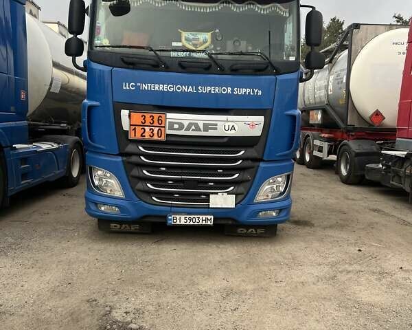 Синій Даф XF 105, об'ємом двигуна 12.9 л та пробігом 860 тис. км за 19000 $, фото 1 на Automoto.ua