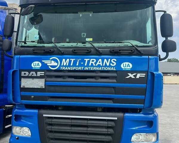 Синий Даф XF 105, объемом двигателя 0 л и пробегом 800 тыс. км за 20000 $, фото 1 на Automoto.ua