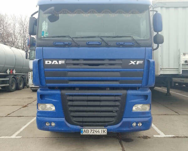 Синий Даф XF 105, объемом двигателя 12.9 л и пробегом 1000 тыс. км за 14999 $, фото 1 на Automoto.ua