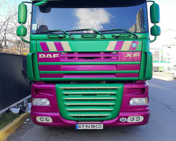 Зеленый Даф XF 105, объемом двигателя 12.9 л и пробегом 1 тыс. км за 19999 $, фото 1 на Automoto.ua