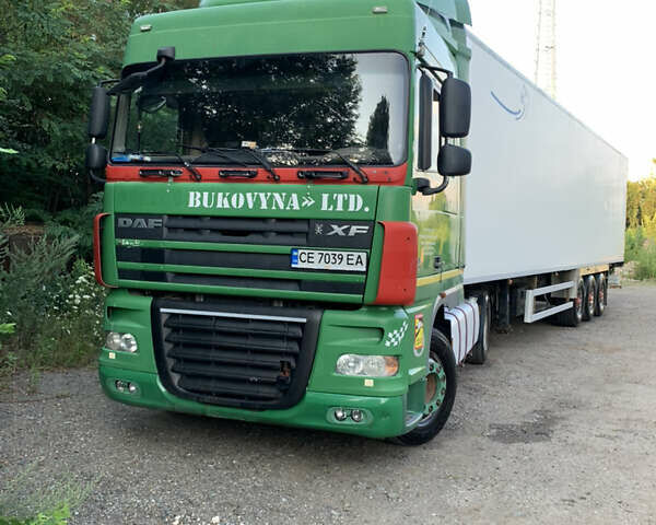 Зеленый Даф XF 105, объемом двигателя 12.9 л и пробегом 999 тыс. км за 32000 $, фото 1 на Automoto.ua