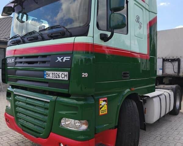 Зеленый Даф XF 105, объемом двигателя 12.6 л и пробегом 1 тыс. км за 15000 $, фото 1 на Automoto.ua