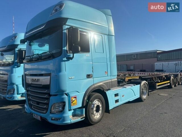 Синий Даф XF 450 FT, объемом двигателя 0 л и пробегом 842 тыс. км за 27756 $, фото 1 на Automoto.ua