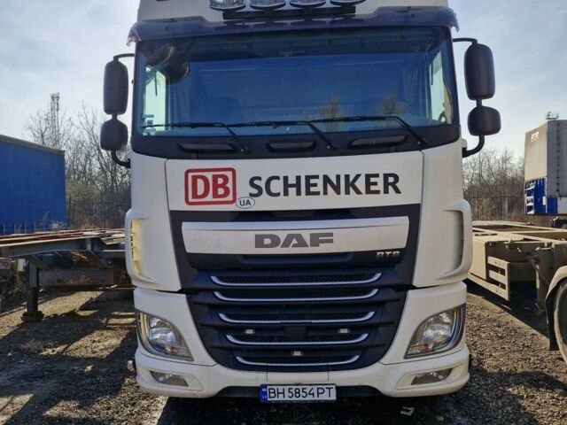 Белый Даф XF 460 FT, объемом двигателя 12.9 л и пробегом 793 тыс. км за 18500 $, фото 1 на Automoto.ua