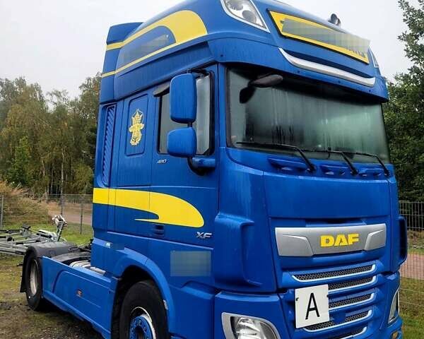 Синий Даф XF 480 FT, объемом двигателя 12.9 л и пробегом 865 тыс. км за 29062 $, фото 1 на Automoto.ua