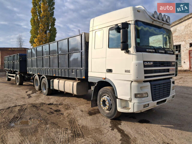 Белый Даф XF 95, объемом двигателя 12.58 л и пробегом 100 тыс. км за 14900 $, фото 1 на Automoto.ua