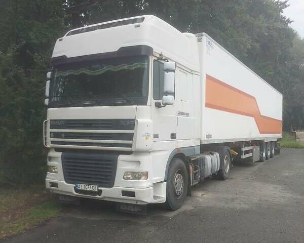 Білий Даф XF 95, об'ємом двигуна 12.58 л та пробігом 300 тис. км за 15000 $, фото 1 на Automoto.ua