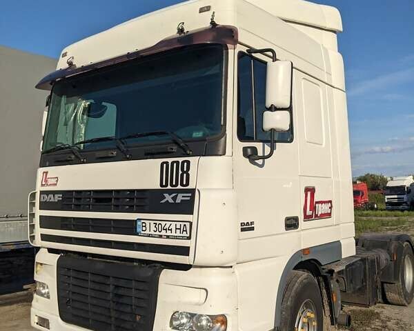 Белый Даф XF 95, объемом двигателя 12.58 л и пробегом 999 тыс. км за 10000 $, фото 1 на Automoto.ua