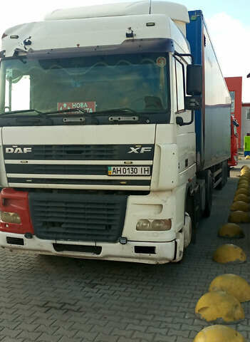 Белый Даф XF 95, объемом двигателя 12.56 л и пробегом 2 тыс. км за 10500 $, фото 1 на Automoto.ua