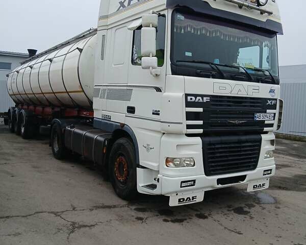 Белый Даф XF 95, объемом двигателя 12.6 л и пробегом 8 тыс. км за 10500 $, фото 1 на Automoto.ua