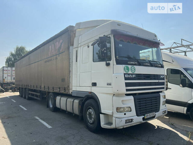Білий Даф XF 95, об'ємом двигуна 12.6 л та пробігом 950 тис. км за 14000 $, фото 1 на Automoto.ua