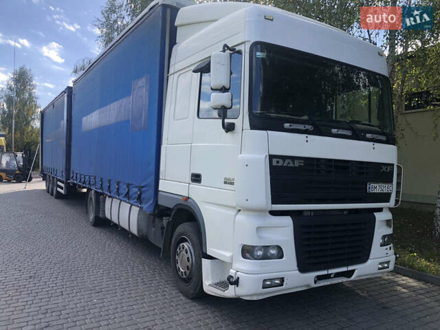 Белый Даф XF 95, объемом двигателя 12 л и пробегом 2 тыс. км за 17000 $, фото 1 на Automoto.ua