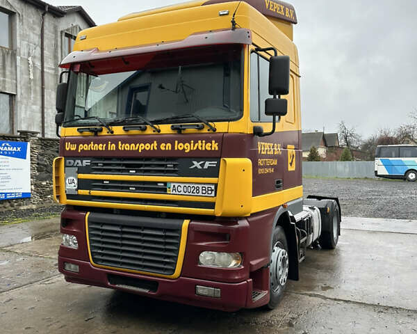 Коричневый Даф XF 95, объемом двигателя 12.58 л и пробегом 1 тыс. км за 9100 $, фото 1 на Automoto.ua