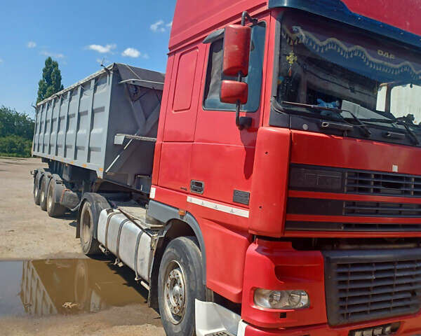 Червоний Даф XF 95, об'ємом двигуна 12.58 л та пробігом 60 тис. км за 11000 $, фото 1 на Automoto.ua