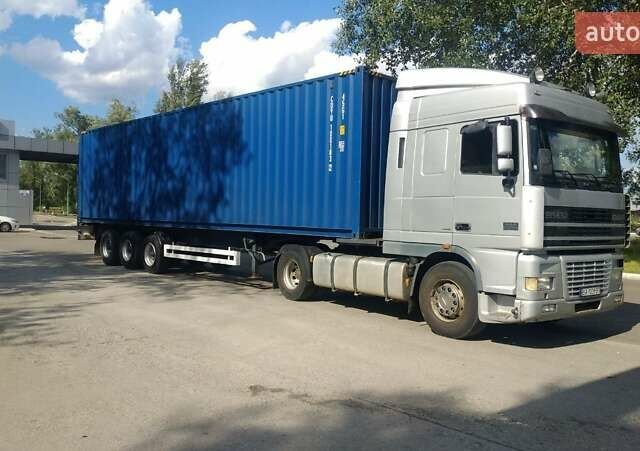 Сірий Даф XF 95, об'ємом двигуна 13 л та пробігом 150 тис. км за 7500 $, фото 1 на Automoto.ua