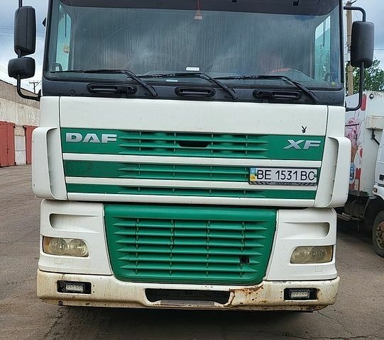 Синий Даф XF 95, объемом двигателя 12.58 л и пробегом 8 тыс. км за 22000 $, фото 1 на Automoto.ua