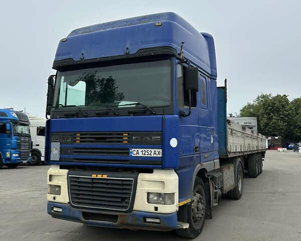 Синий Даф XF 95, объемом двигателя 0 л и пробегом 500 тыс. км за 5000 $, фото 1 на Automoto.ua