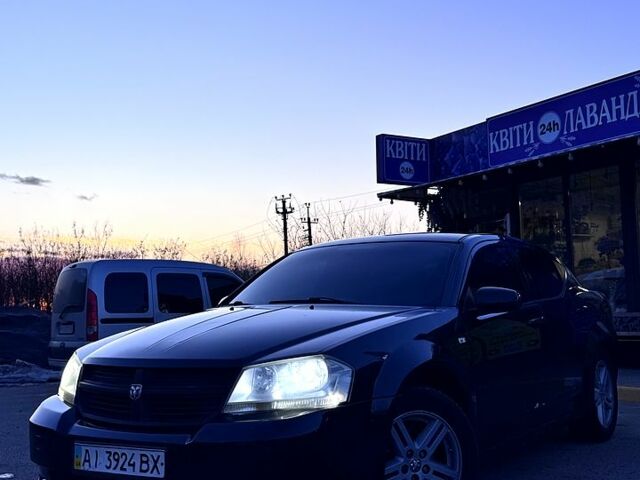 Черный Додж Авенджер, объемом двигателя 2.4 л и пробегом 283 тыс. км за 4799 $, фото 1 на Automoto.ua