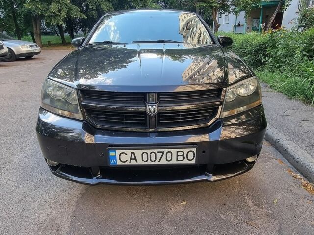 Черный Додж Авенджер, объемом двигателя 2 л и пробегом 350 тыс. км за 3800 $, фото 1 на Automoto.ua