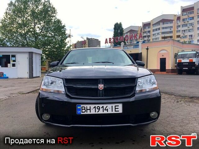 Черный Додж Авенджер, объемом двигателя 2 л и пробегом 370 тыс. км за 4100 $, фото 1 на Automoto.ua