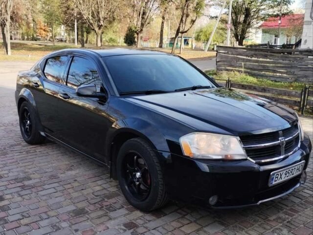 Чорний Додж Avenger, об'ємом двигуна 2.4 л та пробігом 130 тис. км за 5590 $, фото 1 на Automoto.ua
