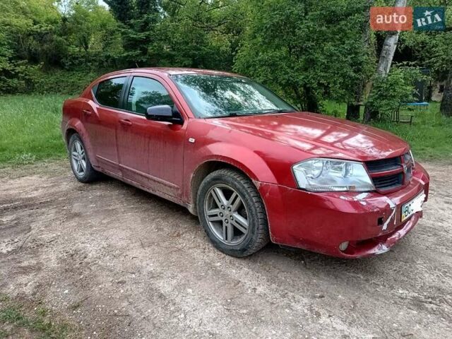 Червоний Додж Avenger, об'ємом двигуна 2 л та пробігом 209 тис. км за 3942 $, фото 1 на Automoto.ua