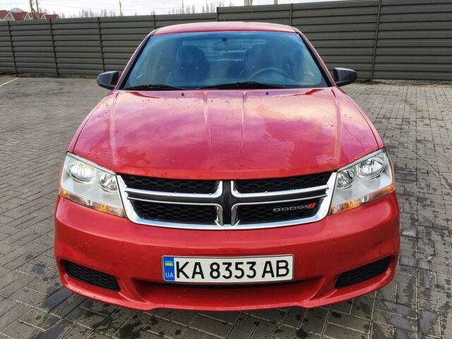 Червоний Додж Avenger, об'ємом двигуна 2.4 л та пробігом 47 тис. км за 10300 $, фото 1 на Automoto.ua
