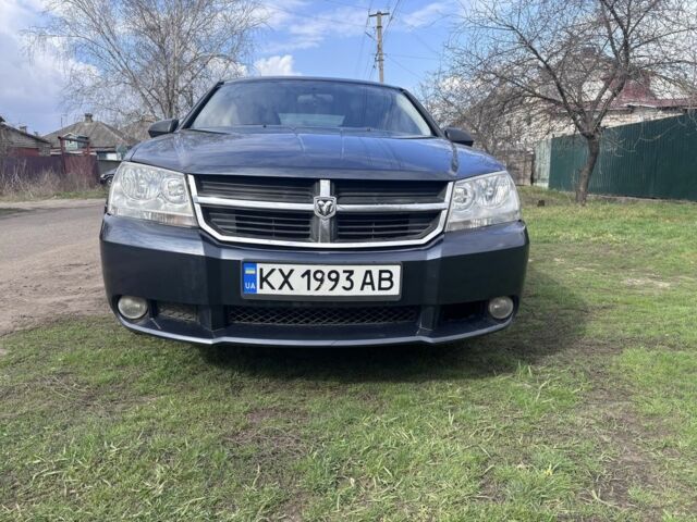 Синий Додж Авенджер, объемом двигателя 2.4 л и пробегом 285 тыс. км за 4300 $, фото 1 на Automoto.ua