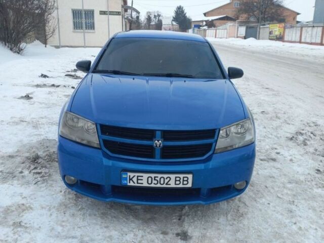 Синий Додж Авенджер, объемом двигателя 2 л и пробегом 250 тыс. км за 4700 $, фото 1 на Automoto.ua