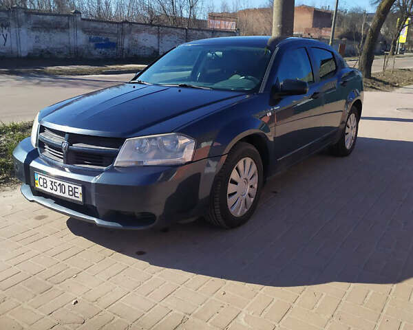 Синий Додж Авенджер, объемом двигателя 2 л и пробегом 290 тыс. км за 5999 $, фото 1 на Automoto.ua