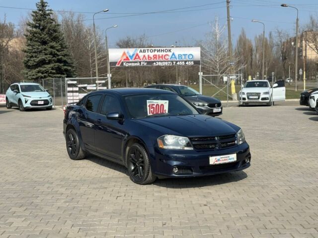 Синій Додж Avenger, об'ємом двигуна 2.4 л та пробігом 200 тис. км за 8900 $, фото 1 на Automoto.ua