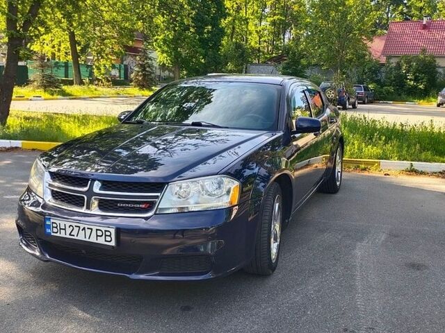 Синий Додж Авенджер, объемом двигателя 2.4 л и пробегом 172 тыс. км за 5900 $, фото 1 на Automoto.ua