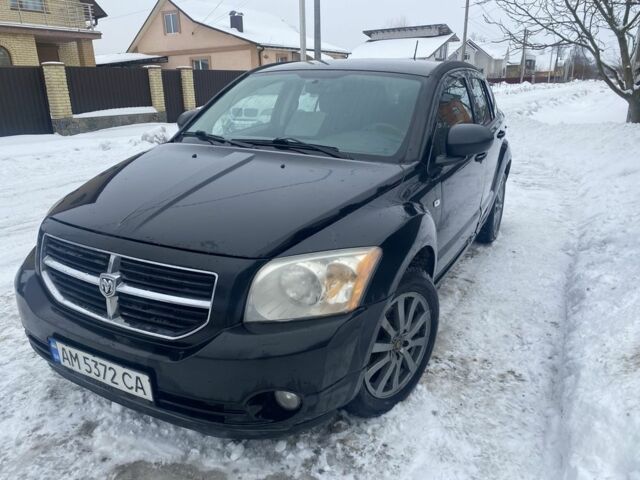 Черный Додж Калибер, объемом двигателя 2.1 л и пробегом 380 тыс. км за 3250 $, фото 1 на Automoto.ua