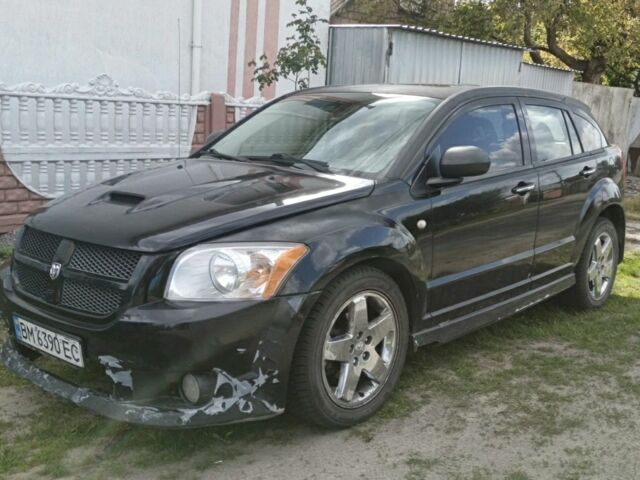 Черный Додж Калибер, объемом двигателя 2 л и пробегом 218 тыс. км за 2550 $, фото 1 на Automoto.ua