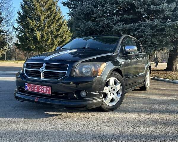 Чорний Додж Caliber, об'ємом двигуна 2 л та пробігом 160 тис. км за 8500 $, фото 1 на Automoto.ua
