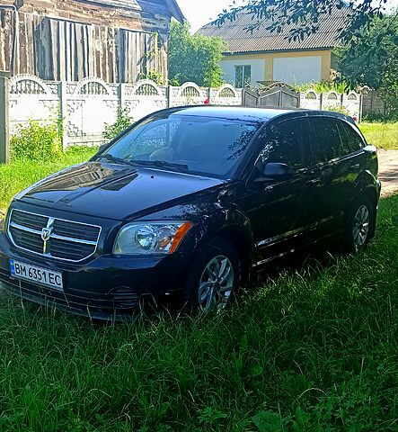 Черный Додж Калибер, объемом двигателя 2 л и пробегом 205 тыс. км за 5900 $, фото 1 на Automoto.ua