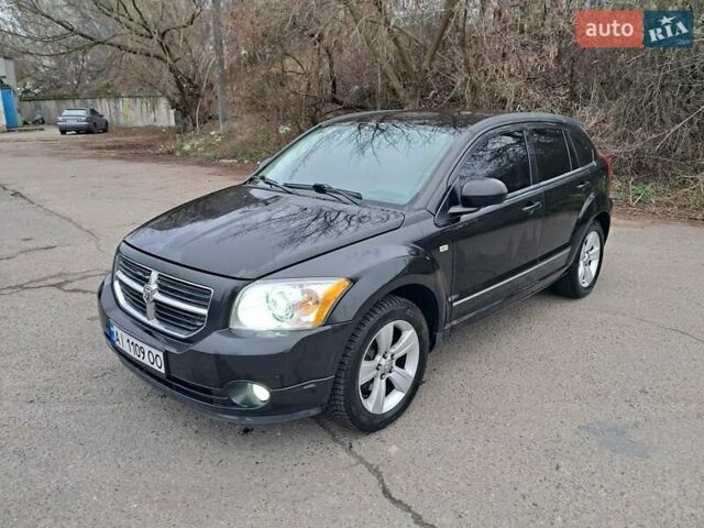 Чорний Додж Caliber, об'ємом двигуна 2 л та пробігом 192 тис. км за 7000 $, фото 1 на Automoto.ua
