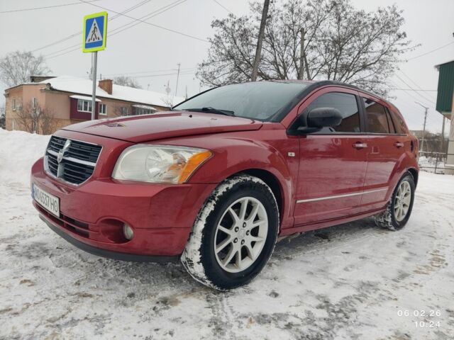 Красный Додж Калибер, объемом двигателя 2.4 л и пробегом 250 тыс. км за 4800 $, фото 1 на Automoto.ua