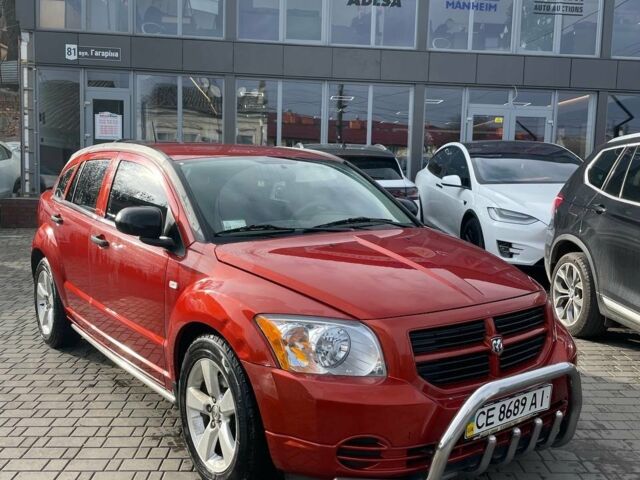Красный Додж Калибер, объемом двигателя 1.8 л и пробегом 220 тыс. км за 6500 $, фото 1 на Automoto.ua