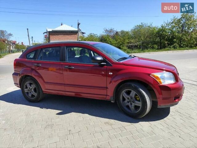 Красный Додж Калибер, объемом двигателя 1.8 л и пробегом 155 тыс. км за 6300 $, фото 1 на Automoto.ua